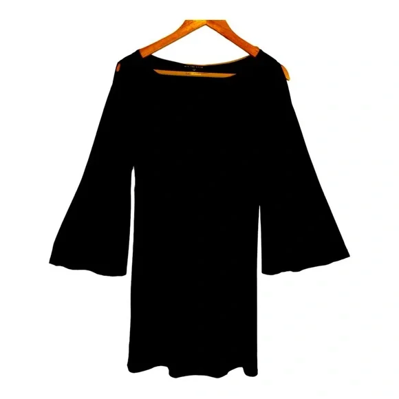 Nik And Nash | Dresses | Nik And Nash Alinecold Shoulder Black Dressbell Sleeveshits At Knee Sz Med | Poshmark Nik And Nash | Dresses | Nik And Nash Alinecold Shoulder Black Dressbell Sleeveshits At Knee Sz Med | Poshmark